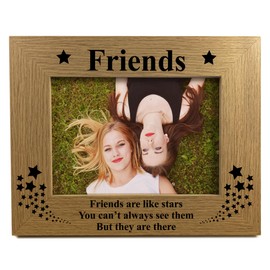 Red Ocean Friendship Gift BEST FRIEND Photo Frame Friends Are Like Stars Birthday Gift For Best Friend Gift For Her