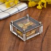 (Swan Lake) - Laxury Acrylic Cubic Musical Box Windup Music
