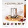 LULLATTI Large Tea Infuser for Loose Tea(1 Pack), 304 Stainless