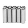 10PCS Female Thread Coupling Nut M8 X 1.25 12 L40mm