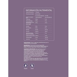 nutriADN Longevity Support | Suplemento Alimenticio con NAD+, Astaxantina, Cúrcuma y EGCG | Fórmula de Apoyo Antioxidante y Vitalidad Celular | Ingred