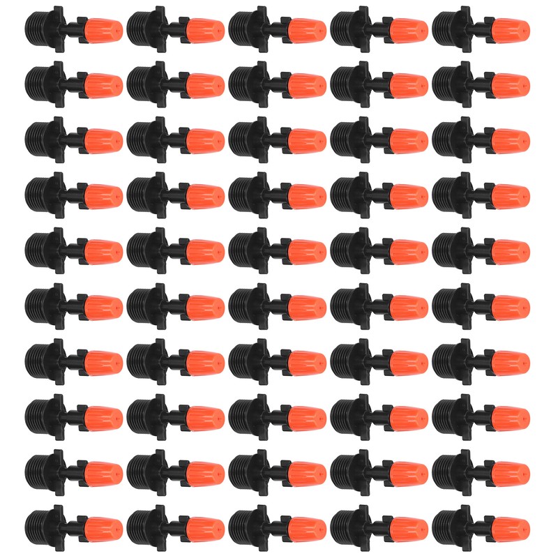 50pcs G1/2 Male Thread Misting Spray Nozzle Adjustable Water Spray
