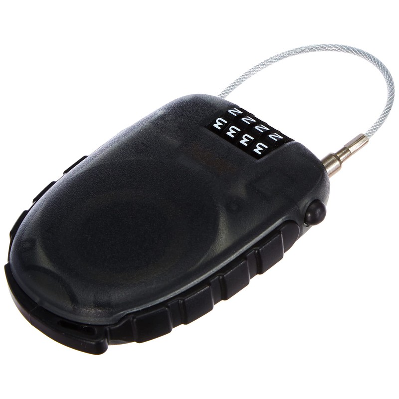M-Wave Lock 'N' Roll D 24.9 Combination Lock, Black