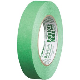 Painter's Mate Green Brand CP 150/8-Day Painter's Tape, Multi-Surface, 24mm x 55m, Green, 1 Roll (103369)