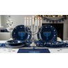 UPware 12 Piece Hanukkah Menorah Melamine Dinnerware Sets, Outdoor Dishes