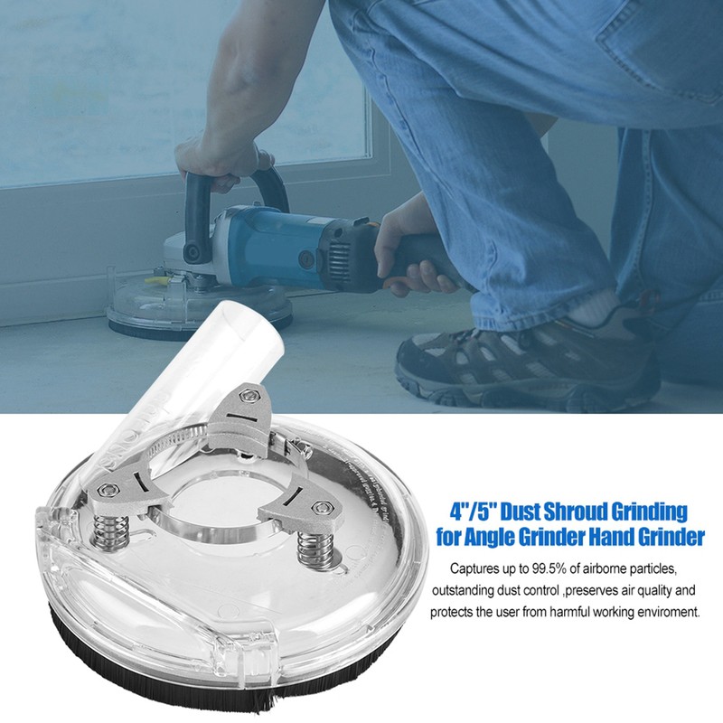 Dust Shroud Dust Cover Kit Dry Grinding for Angle Grinder