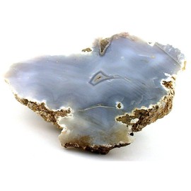 970 Grams Mohave Blue Gray Lace Agate Chalcedony Silica Cab Rough US9