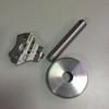 Dignitet Stainless Steel Support/Corner Fixture for Curtain Wire Pack of