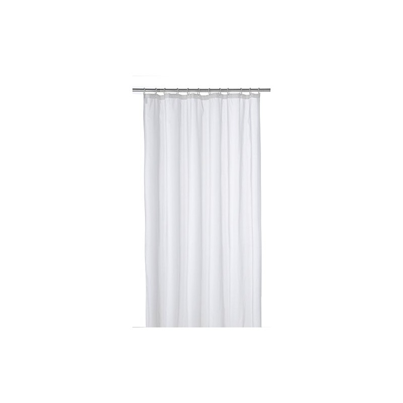 Axentia Shower Curtain, Bath Curtain Bathroom Curtain Including 12 plastic