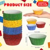 Mimorou Reallnaive 400 Pcs Building Blocks Birthday Party Supplies Cupcake