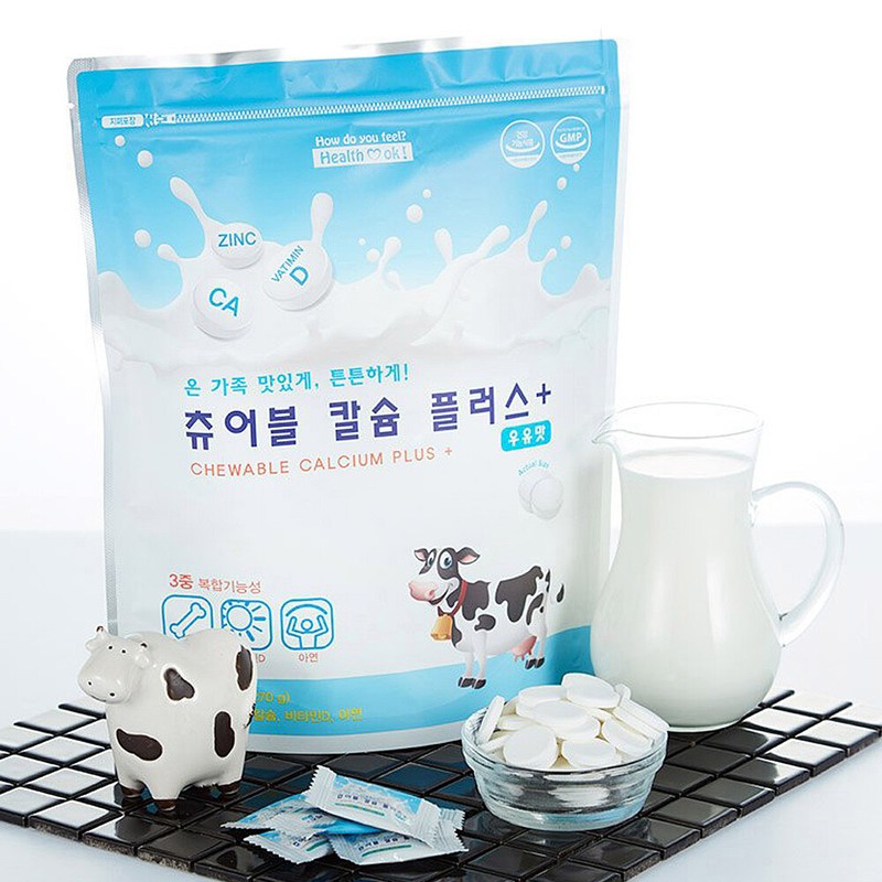 Chewable Calcium Plus Nutrients 180 tablets (6) / 츄어블 칼슘