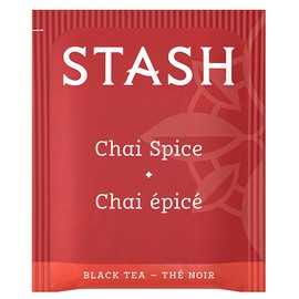 Stash Tea 2 Pack - Stash Warming Chai Spice Black Tea Bags - 20 Count