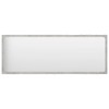 Udorich Bathroom Wall Mirror Engineered Wood Contemporary Design Concrete Gray,