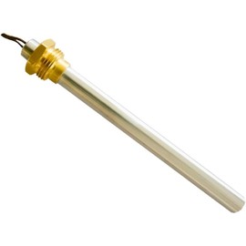 Jpshop Spark Plug for Pellet Stove 350 W, Diameter 12.5 mm and Length Stop 160 mm (Total Length 170 mm), Thread 3/8 Inch Gas for Palazzetti Royal Edilkamin