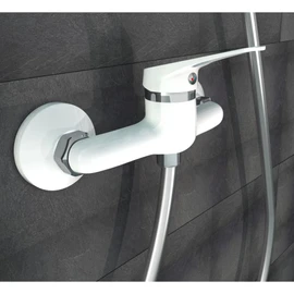 Eisl Speed NI168SCR White Color, 1 Piece, W/Shower Single Lever Mixer Tap