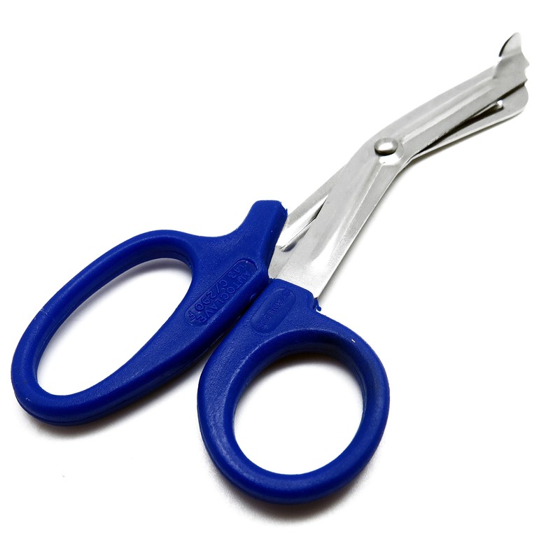3× EMT Utility Blue Scissors 5.5" Medical Paramedic Shears First