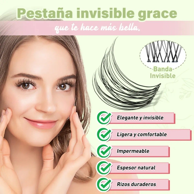 Kit De Extensiones De Pestañas Flora Raíces Invisibles