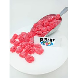 Sanded Raspberry Drops Old Fashioned Hard Candy 2 pounds Claey's Candies