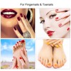 Anself 6PCS/Set Gel Nail Polish Set Multi-colors Odorless Long Lasting
