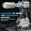 GSTK adapter for converting impact wrenches to electric hammers, square