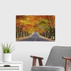 CANVAS ON DEMAND Memorial Avenue in Autumn, Mount Wall Decal,