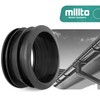 Millto™ Gutter Drain Pipe Reducer 90/110 Rubber Hose Connector Gutter