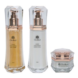 Cledbel Daily Care Lifting Basic Cosmetics Set Gold Latest Gift Recommended Luxury Moisturizing Care Cledbel Basic Set Skin Care Skin + Lotion + Cream / 끌레드벨 데일리케어 리프팅 기초화장품세트 골드 최신상 선물추천 럭셔리 보습케어 끌레드벨 기초세트 피부관리 스킨+로션+크림