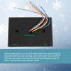 8330D3351 Wall Mounted Digital Cooling and Heating Thermostat, Suitable for