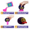 Slime ups 3.2In Round Expression Stress Ball, Novelty Stress Relief