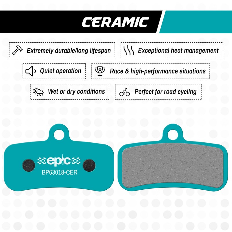 epic Disc Brake Pads for Shimano Brakes | D01S, D02S,