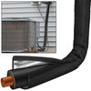 HVAC Copper Pipe Insulation Cover, 72''x10.2'' Outdoor Mini Split AC