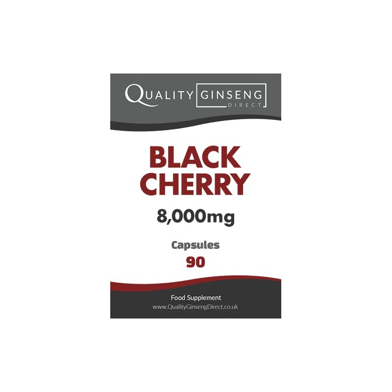 Black Cherry | 8,000mg Capsules | Powerful Formula (90 Capsules)
