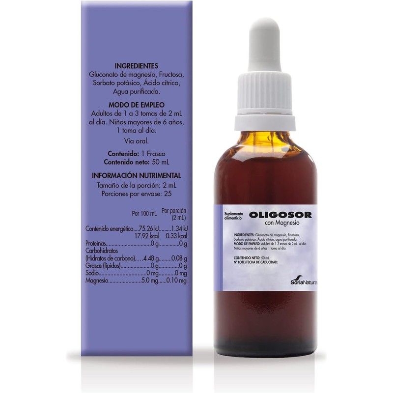 OLIGOSOR con Magnesio 50 ml.