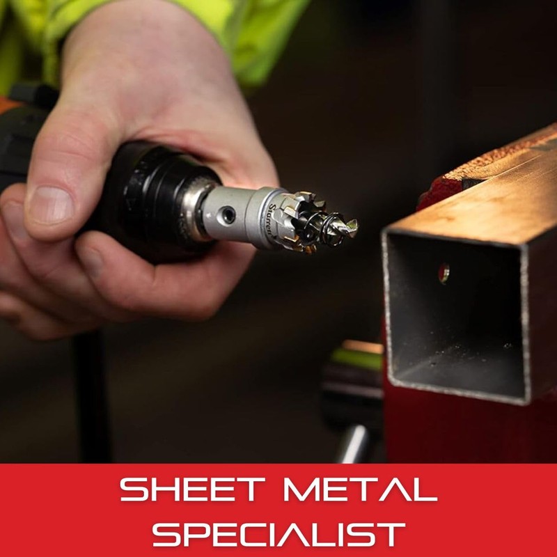 Starrett SM51 TCT Tungsten Carbide Tipped Sheet Metal Hole Saw,