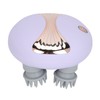 Electronic Scalp Massager Waterproof Kneading Vibration Multi Functional Rechargeable Handheld