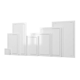 Access Panel 200x300mm (8x12inch) WHITE High Quality ASA Plastic