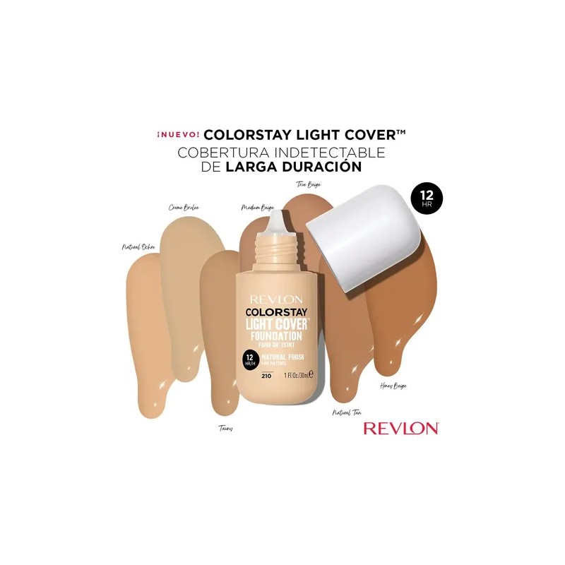Maquillaje Líquido Revlon Colorstay Light Cover True Beige