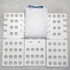 INTIRILIFE Folding Board Clothes Folding Aid in White – 67.5