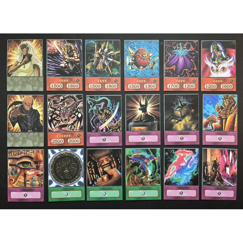 Yugioh Anime Style 18 Card Set - Ishizu & Odion