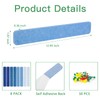 8 Pcs Felt Pin Board Bar Strips Bulletin Board for