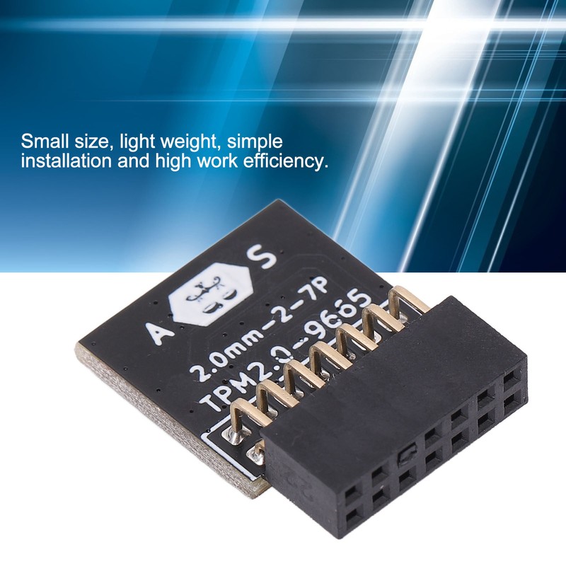 TPM 2.0 Module LPC 14pin Remote Card Encryption Security Board