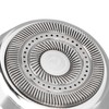 Electric Beard Clipper Men Mini Beard Trimmer Stainless Steel Digital