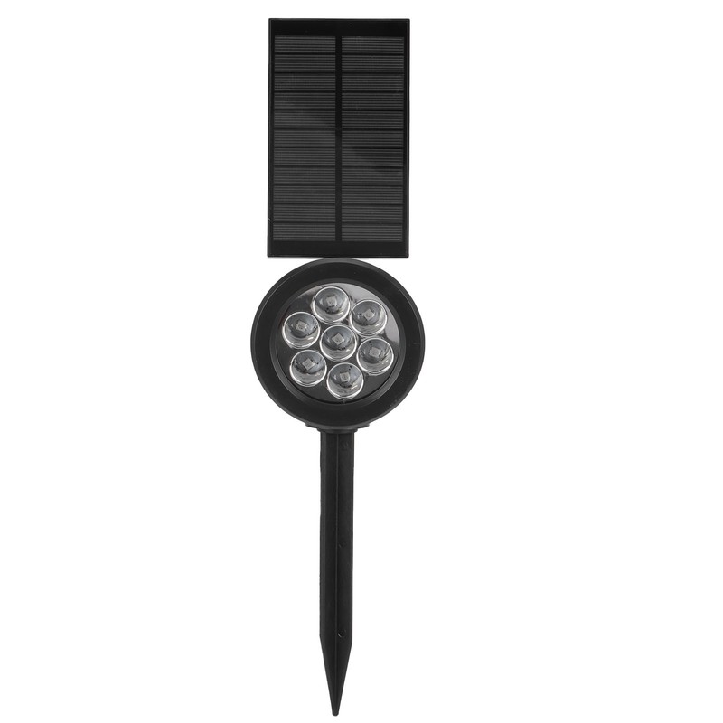 7LED Solar Light Intelligent Outdoor Garden Spotlight Lawn Lamp Landscape