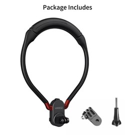 Hridz Adjustable Action Camera Neck Holder Mount for Insta360 for Hero 3 4 5 6 7 8 9 10 11 Action and Mobile Phones