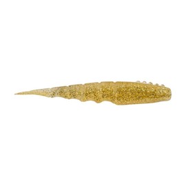 Berkley PowerBait Saltwater Bonga Shrimp Fishing Bait, Gold, 4in, Irresistible Scent and Flavor, Realistic Shrimp Profile and Action, Perfect for Redfish, Trout, Snook and More