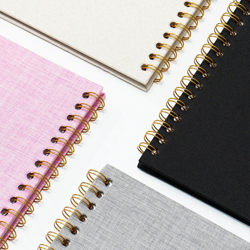 Hiwhy 10x10 Inch Scrapbook DIY Photo Album Linen Cover Hardcover