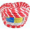 Sato, Domestic Red and White Rope, Length 11.8 ft (30