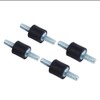 4pcs M4 Rubber Vibration Holder with Stud Bolt, Tensile Strength