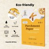Katbite 200Pcs 12x16 In Unbleached Parchment Paper for Baking, Precut