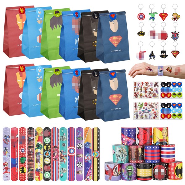JETOP Superhero Party Bags Fillers for Kids, 40 Pcs Party
